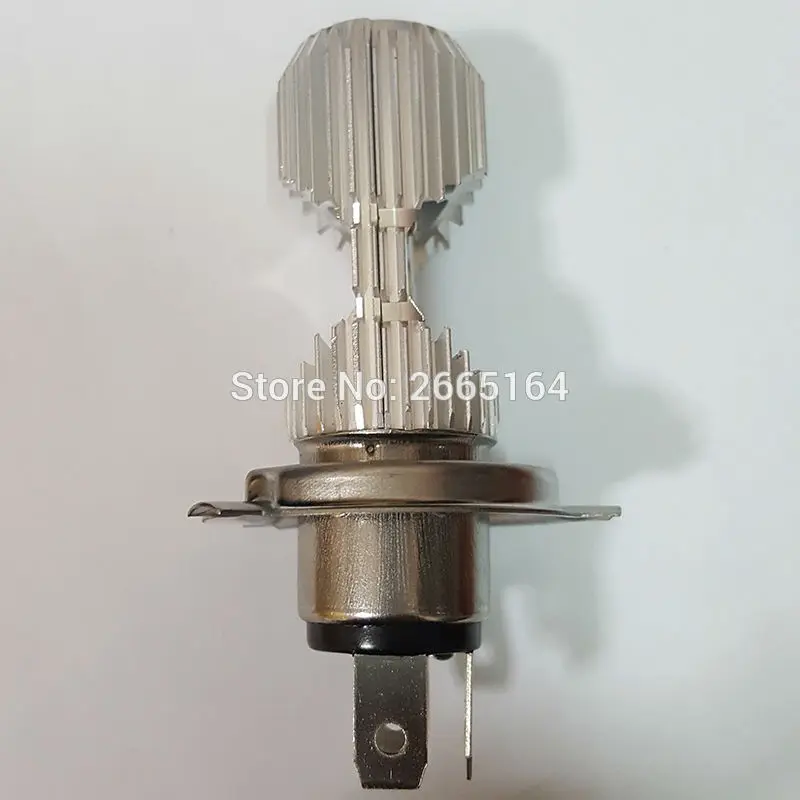 Безвентиляторный HS1 H4 светодиодный фонарь для мотоцикла Honda Suzuki Yamaha Kawasaki Vespa