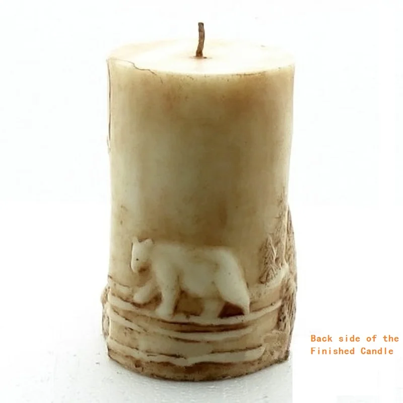 3D Силиконовая форма в форме свечи для мамы и ребенка мыла сделай сам изготовления