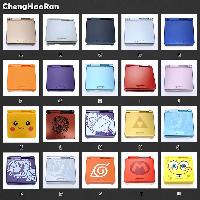 ChengHaoRan для GBA SP Корпус чехол сменный полный корпус Nintendo GameBoy Advance | Электроника