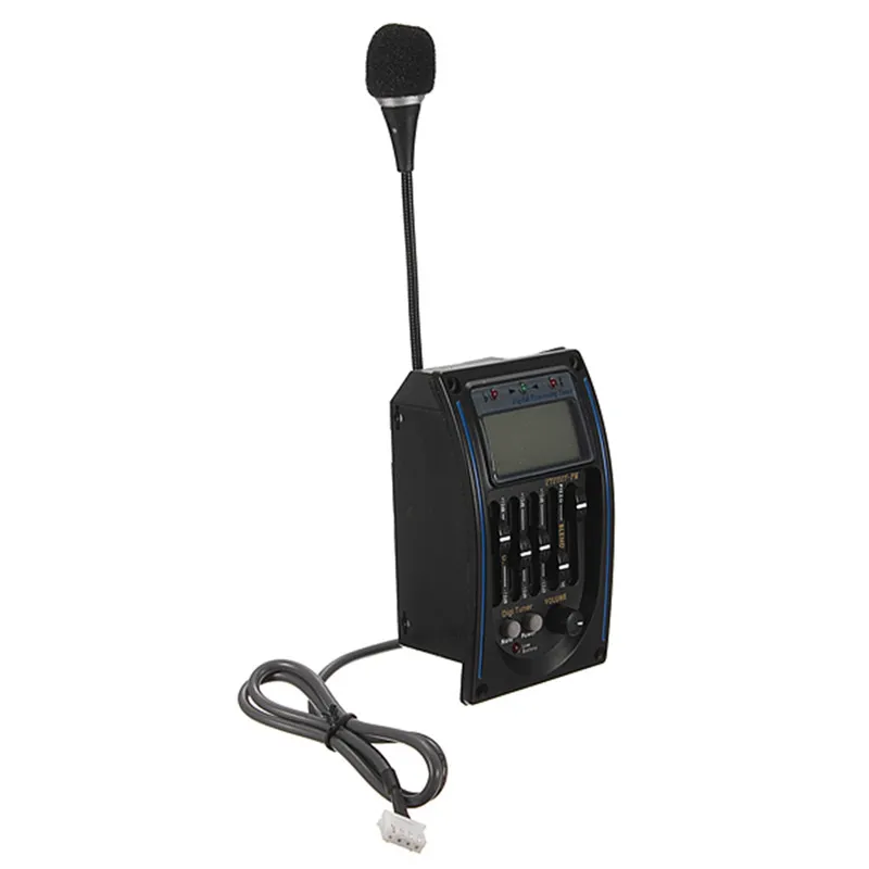 Зебра Горячая продажа акустический эквалайзер Эквалайзер система гитара Preamp