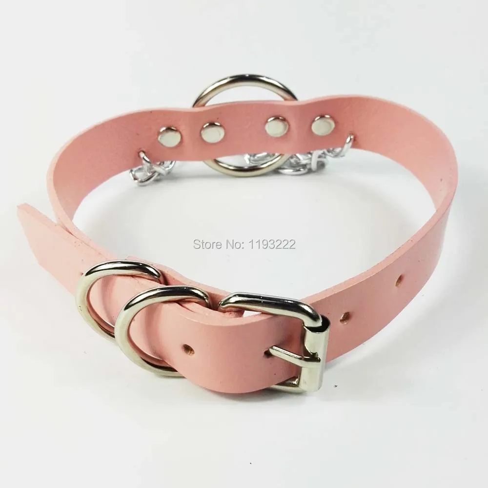 Лолита Харадзюку панк готика ручной работы цепь ссылка БДСМ воротник кожа