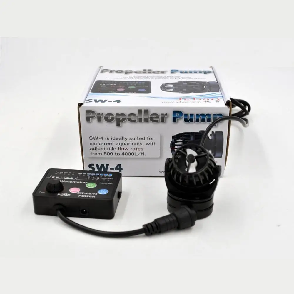 Jebao SW волна, тем самым позволяя зернам раскрыться контроллер Powerhead для морских аквариумных Беспроводной SW-2 SW-4 SW-8 SW-15 пропеллерный насос - Цвет: SW-4 Wavemaker