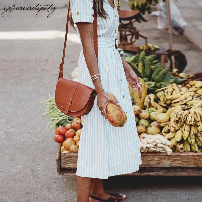 Женское платье-трапеция SRDP желтое Повседневное платье средней длины с