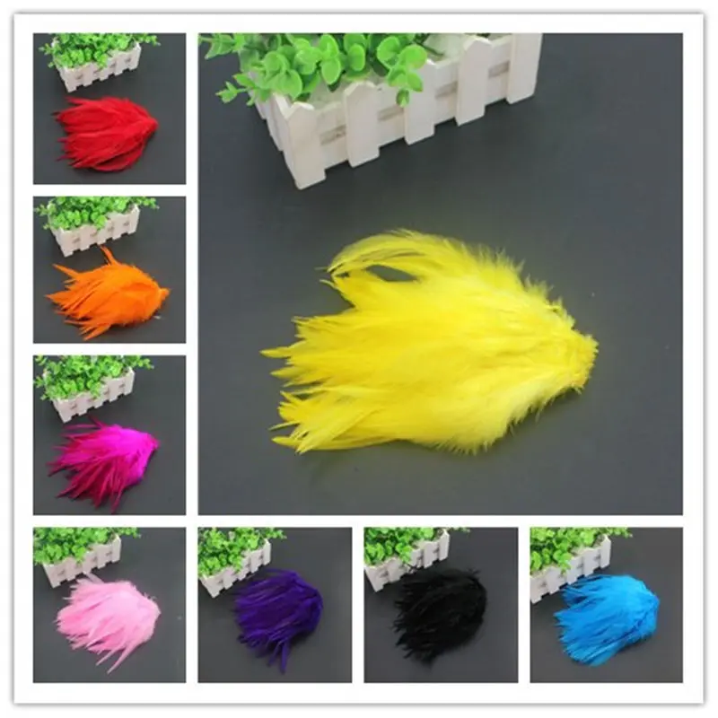 50 шт. декоративные перья для свадьбы 3 9 5 дюйма|hen feather|feather decorfeather hat |
