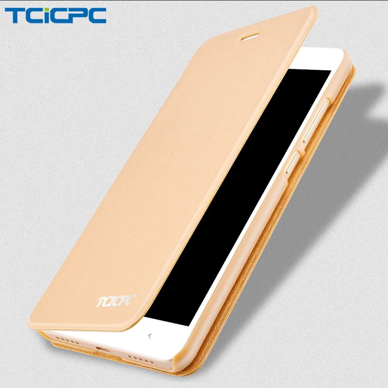 Чехол-книжка TCICPC для Xiaomi Redmi 5 Plus, роскошный тонкий мягкий чехол из искусственной кожи+ жесткий защитный чехол из поликарбоната для Xiaomi Redmi 5