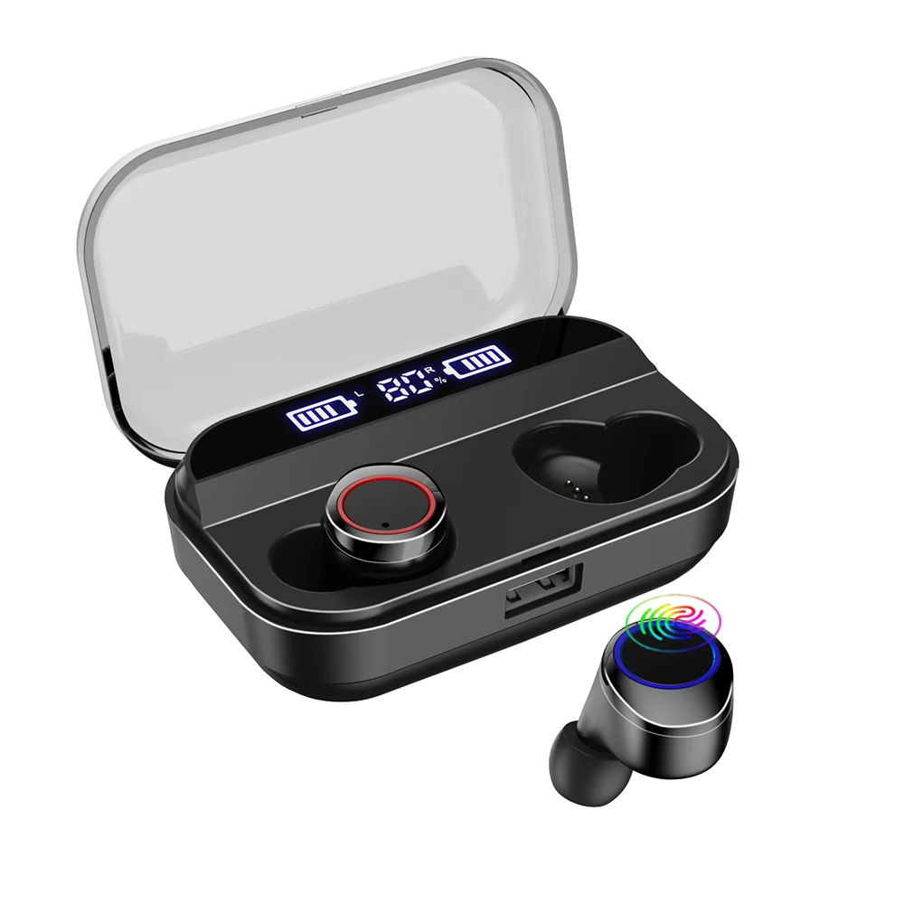 Bluetooth наушники True Беспроводной вкладыши TWS с 5 0 спортивные гарнитура стерео бас
