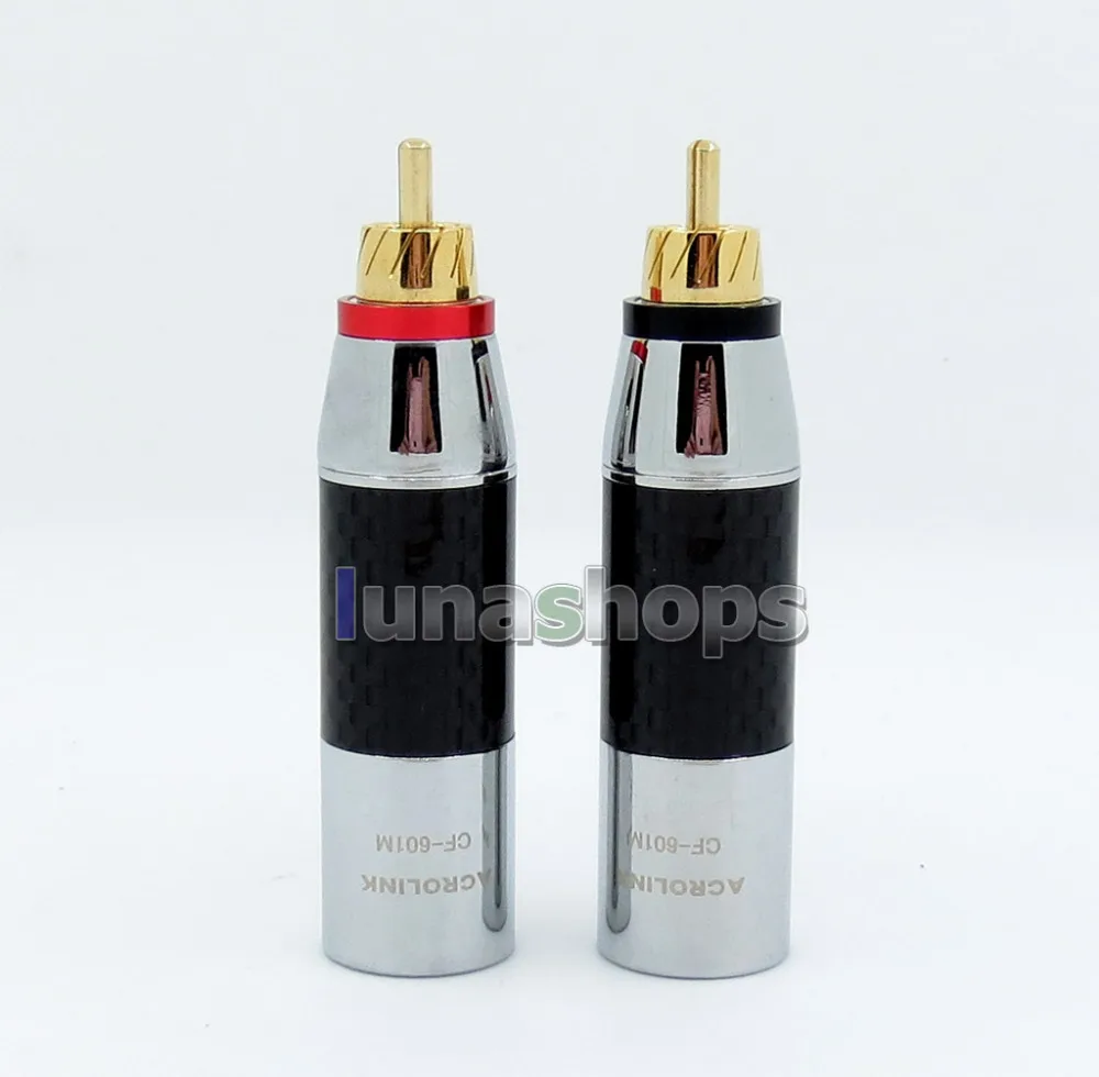 LN005747 10 пар Acrolink cf-601m XLR 3 булавки штекерным RCA Мужской Аудио адаптер Wi-Fi конвертер