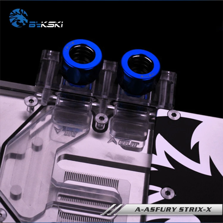 Bykski A-ASFURY STRIX-X ASUS STRIX R9 FURY полное покрытие графическая карта блок водяного
