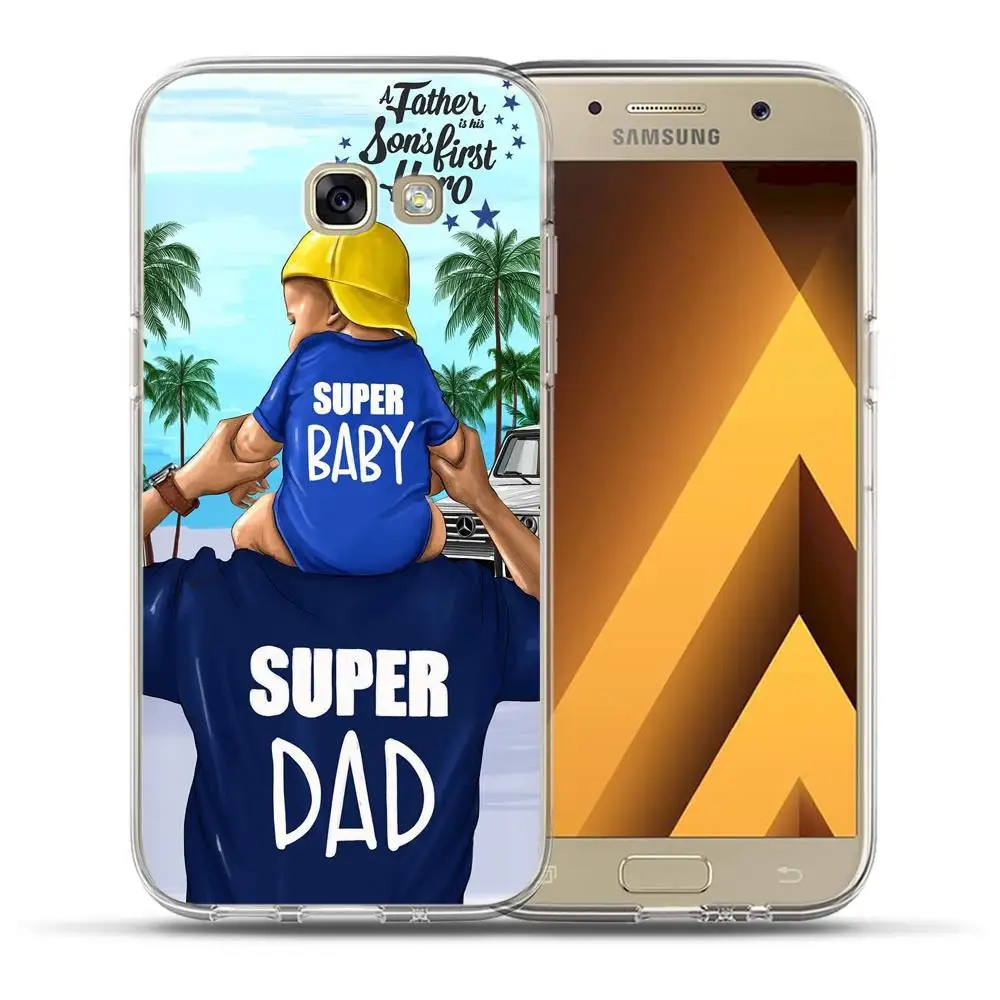 Baby Mom Girl Queen Bumper Print Case For Samsung Galaxy A3 A5 A7 2017 2016 A6 A8 Plus A8+ A9 2018 Soft Silicone TPU Cover Etui |