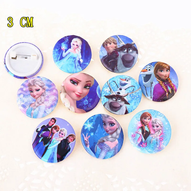 10PCS Mickey Minnie Badge Plastics Brooch For Distintivos Clothes Decorative Rozet Collar Scarf Lapel Pins Broach patas | Дом и сад