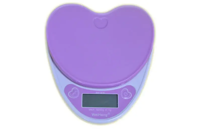 5 кг 1 г Love Heart кухонные весы 5000 прецизионные электронные цифровые лабораторные