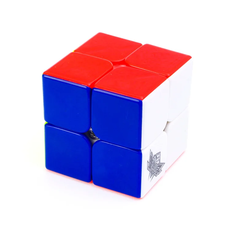 Магический кубик D-FantiX Cyclone Boys, 2x2x2, скоростной кубик без наклеек, 2x2, пазлы, игрушки, развивающая игрушка или хороший подарок для детей