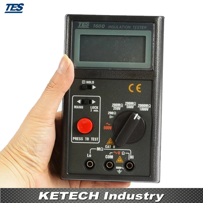 

TES-1600 Insulation Tester