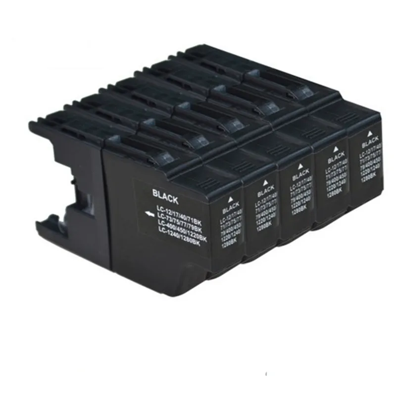 5 Bk Замена чернильных картриджей для Brother LC12 LC17 LC71 LC73 LC79 DCP - J725DW J940N-W J540N J740N J925N J525W