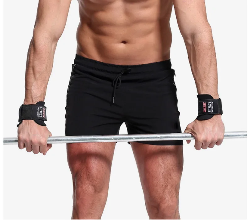 1 пара анти-скольжения фитнес-запястье гвардии обертывания Crossfit Спорт браслет веса рук лямки тренажерный зал для гантели штанга фиксатор запястья бинты кистевые