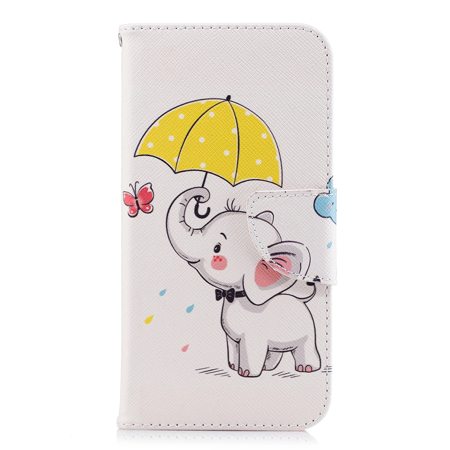 For Huawei Y5 Y6 Y7 Y9 2018 P20 Lite Honor 7C P Smart Cover Flip PU Leather + TPU Phone Wallet Case Shockproof Skin Stand Bags | Мобильные