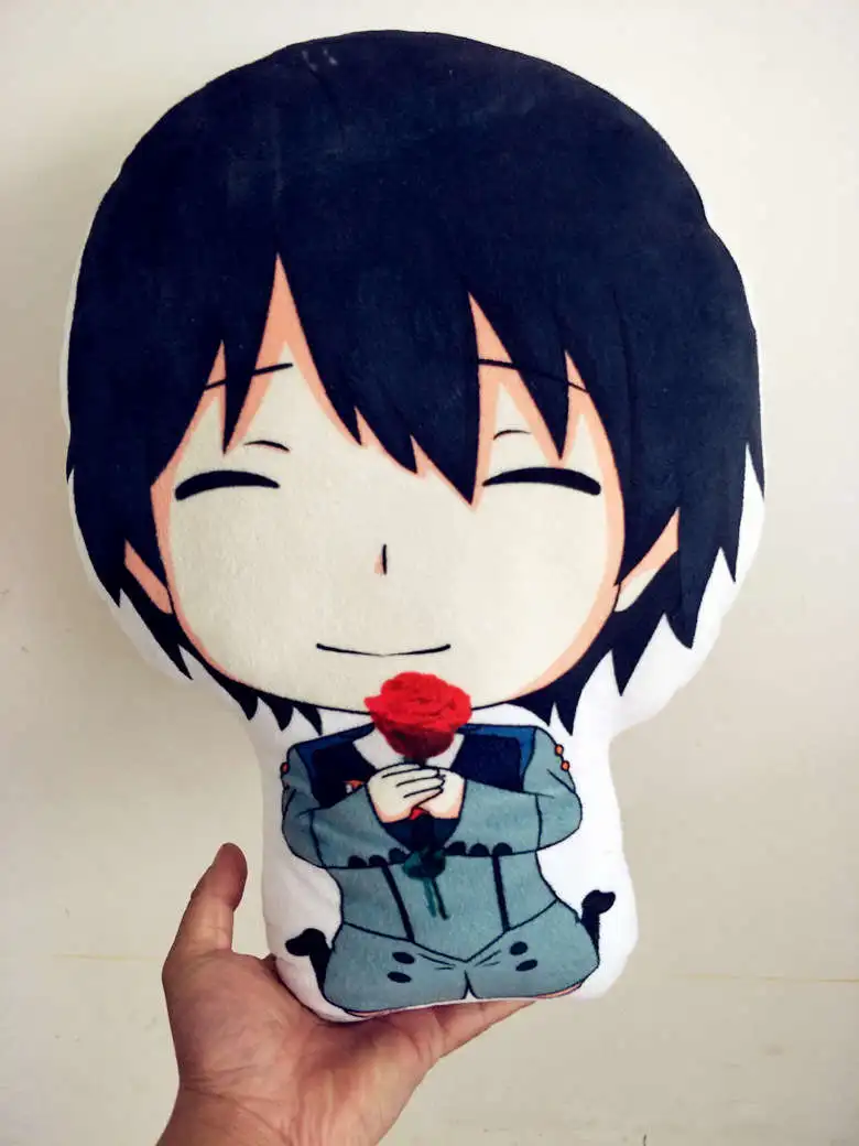 Дарлинг в франкс Zero Two 02 плюшевая кукла игрушка подушка Косплей Подарки - Цвет: Зеленый