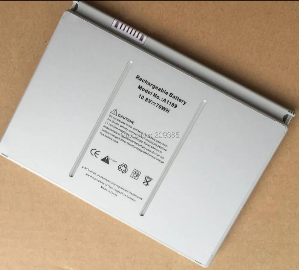 New Battery for Apple MacBook Pro 17 inch A1189 A1151 A1229 A1261 2006 2007 2008 | Компьютеры и офис