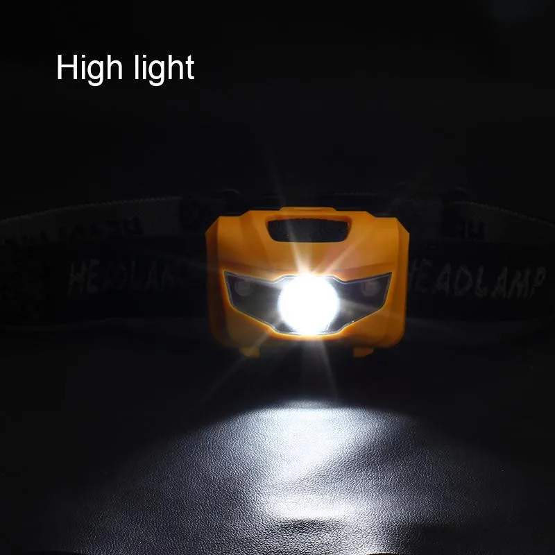 Brightfire 2 Красный светодиодный+ 1 белый светодиодный 3 Вт 150 лм мини налобный фонарь 4 режима Водонепроницаемый головной светильник охотничий Головной фонарь светильник
