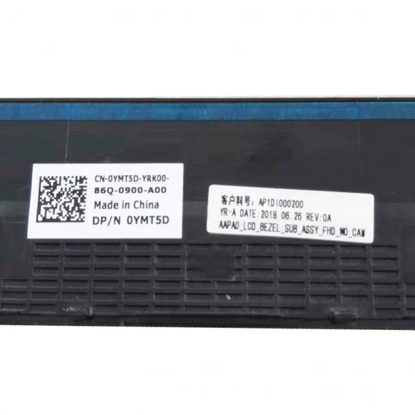 Новинка Оригинальная передняя рамка ЖК-дисплея для Dell Precision 15 7510 7520 YMT5D 0YMT5D черная