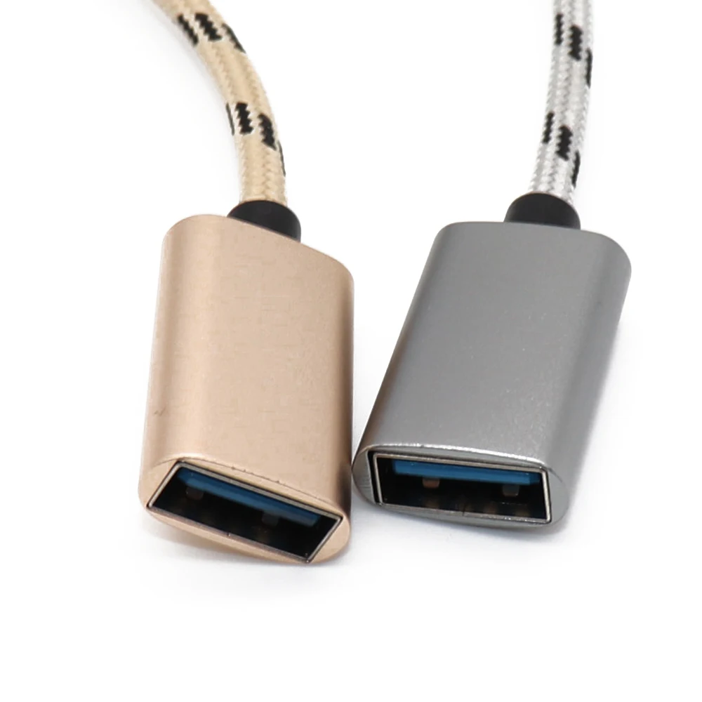 Адаптер Uverbon USB 3.0 OTG с 2 разъемами Type C и Micro для телефонов Android 17 см|Переходники