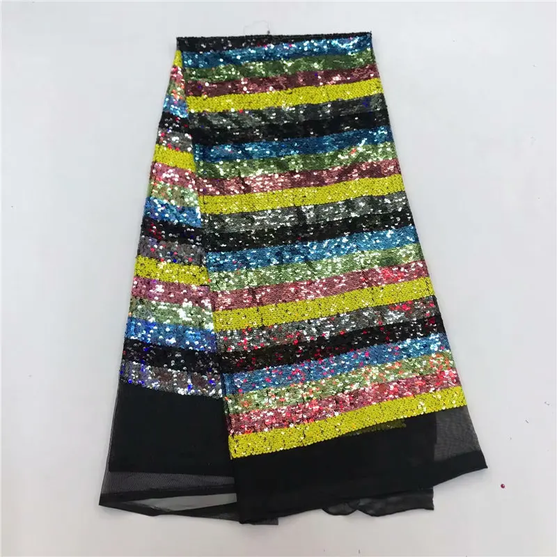 african lace fabric with sequins 450*135CM 2019 hot Sold sequin high quality tulle for evening dresse | Дом и сад