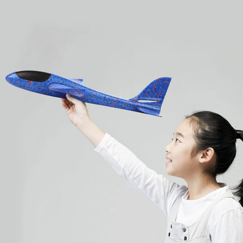 самолет из пенопласта Epp пена ручной бросок Открытый Запуск Летающий Plane Самолет
