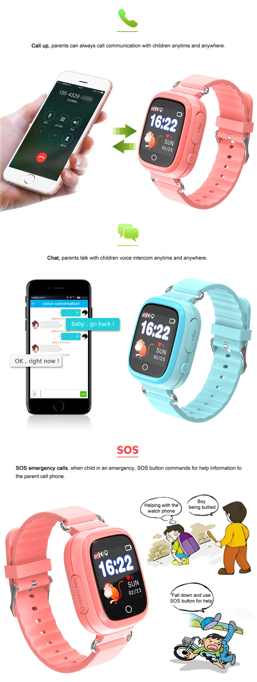 Gps Q90 Smartwatch Сенсорный экран WI-FI позиционирования дети смарт-наручные часы с определением локации PK Q50 Q60 Q80 для малыша безопасный анти-потерянный