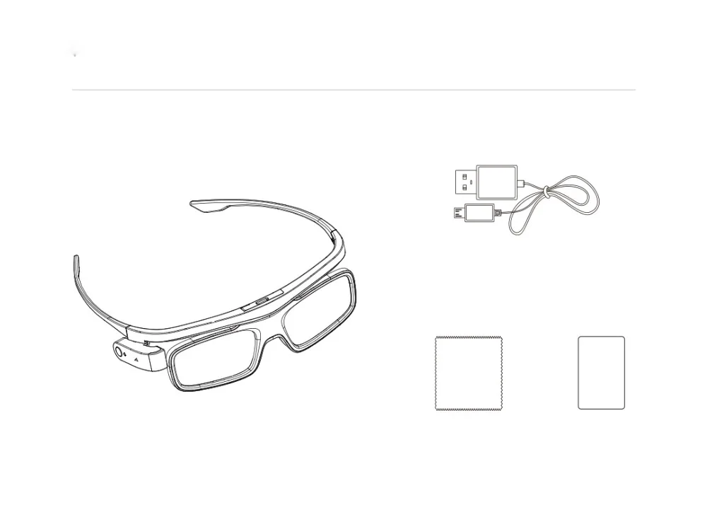 Xiaomi перезаряжаемые батареи DLP LINK активные затворы 3D очки легкие стереоскопические очки для ТВ проектора домашнего кинотеатра