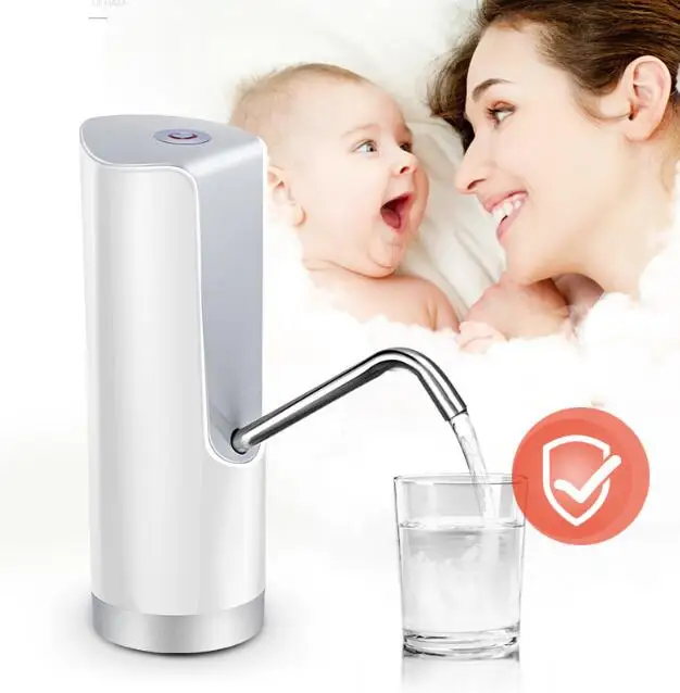 Новинка 2017 легкий насос для воды Электрический диспенсер с перезаряжаемой