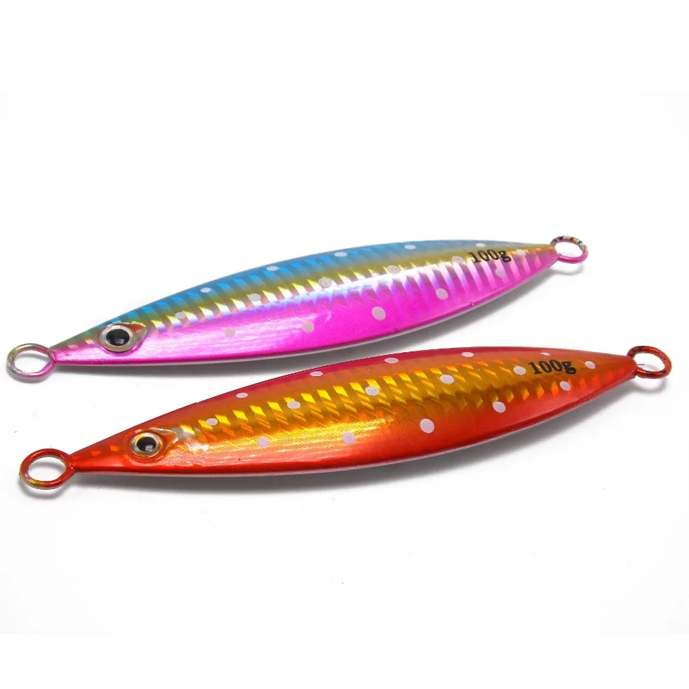 CATCHSIF 2 шт. глубоководная морская Мормышка приманки 100 г лодка Морская рыбалка