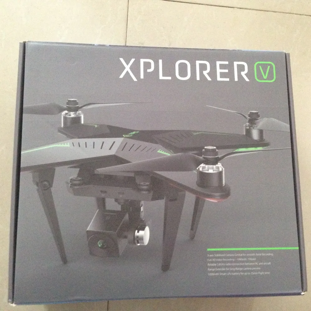 (В наличии) оригинальный Zero xiro xplorer V FPV системы HD 14MP камера RC Quadcopter GPS один ключ