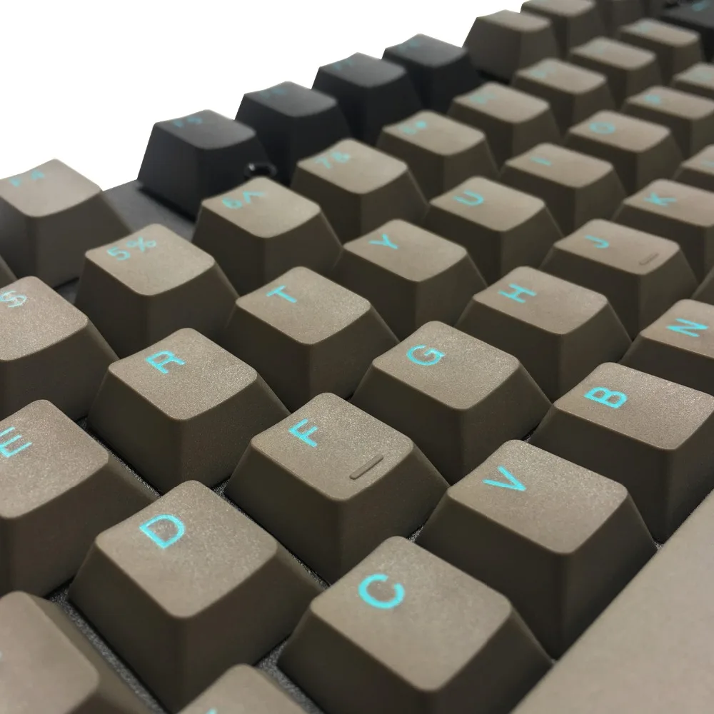 PBT Doubleshot Cherry MX колпачки Dolch ANSI вишня профиль для 60%/TKL 87/104/108 MX механическая клавиатура подходит iKBC Akko X уточка
