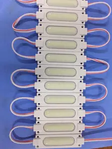 10 шт., 2 Вт, впрыскиваемый светодиодный модуль 5730, 6 светодиодов, 12 В постоянного тока, наружная панель, рекламный светодиодный фон, буквенный свет, белыйкрасныйсинийзеленый