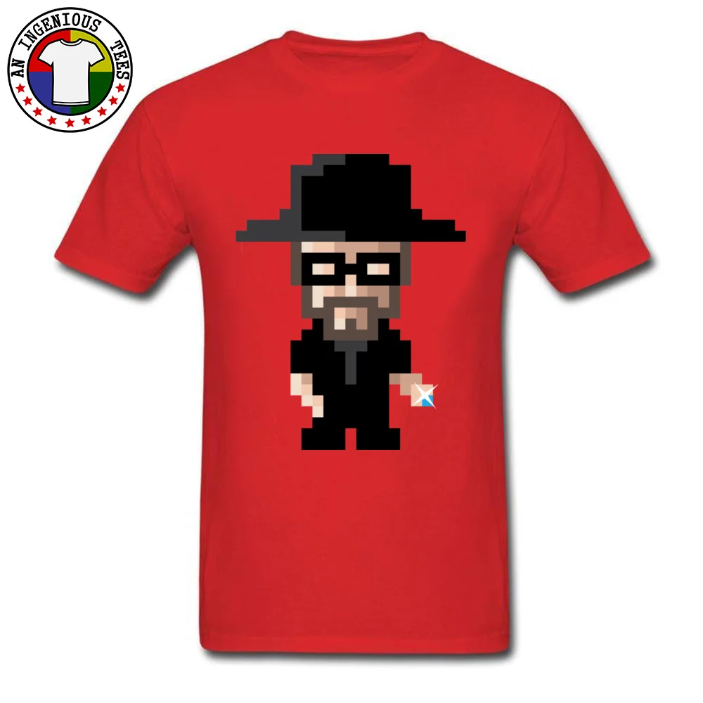Игра закончена! Мужские футболки Heisenberg Bad Breaking квадратные оранжевые для мужчин