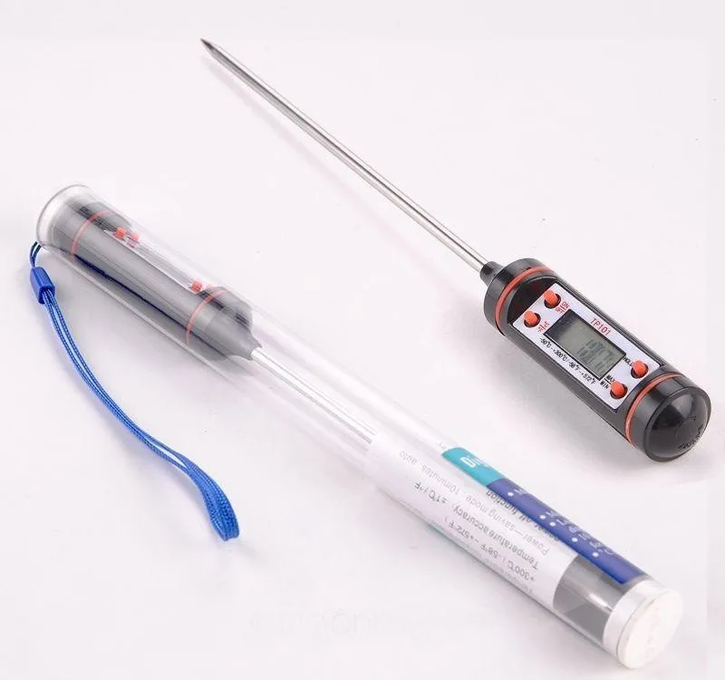 Цифровой термометр для барбекю кухонный измеритель температуры еды с щупом