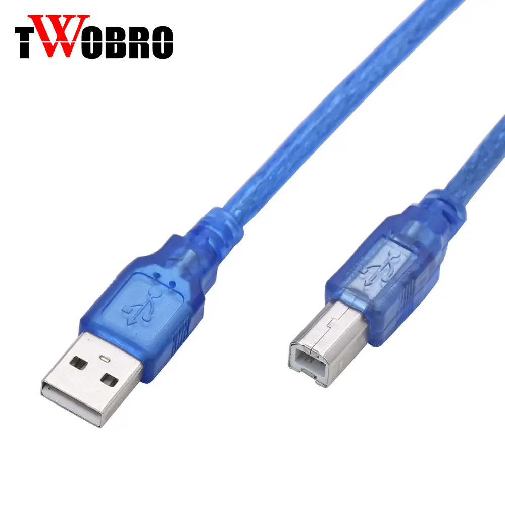 30 см 150 USB 2 0 кабель принтера тип мужчин и Тип B Мужской Двойной экранирование
