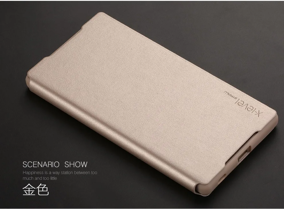 Z5 X-Level Роскошный деловой чехол для телефона из искусственной кожи sony Premium ультра