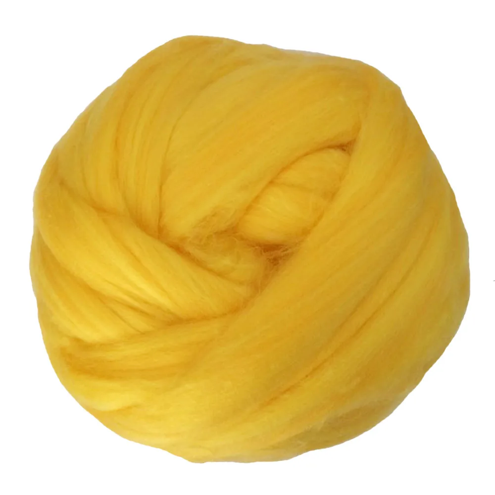 Yellow 500 г новое супер короткое одеяло, пряжа, модное украшение дома, шерсть мериноса, альтернативная пряжа - Цвет: Yellow
