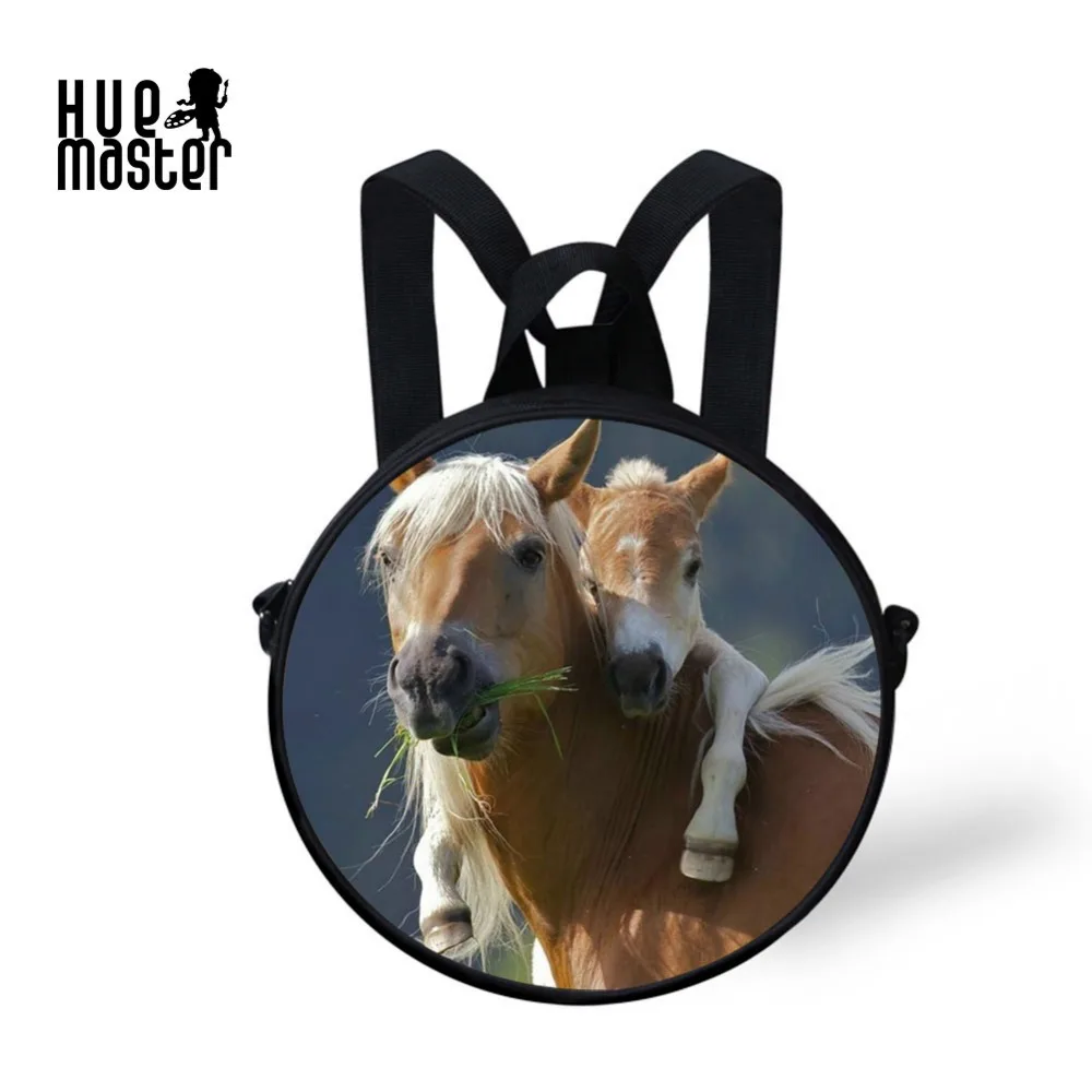 Детский круглый рюкзак с принтом животных для мальчиков и девочек|kids small backpacks|small