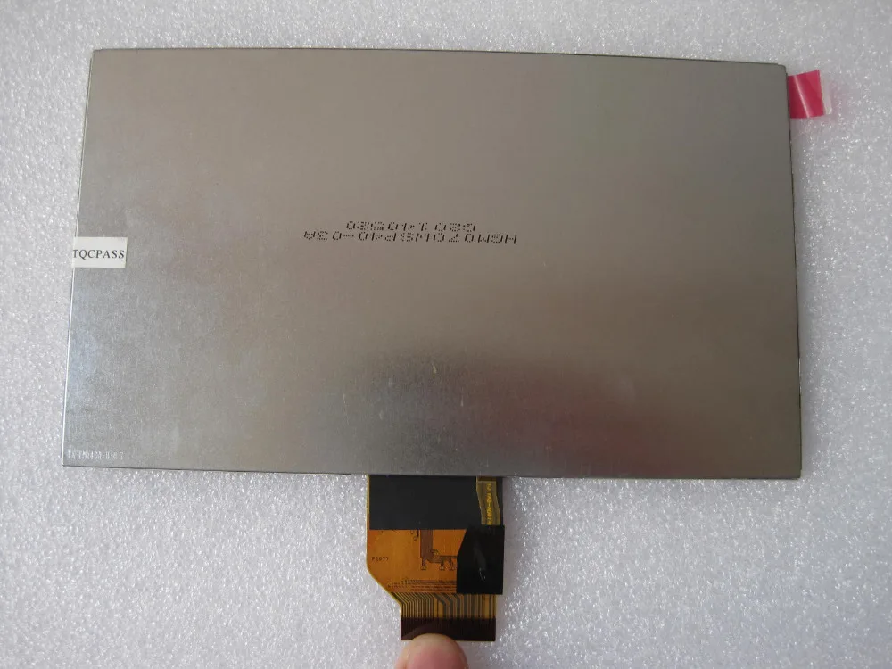 Бесплатная доставка 7-дюймовый ЖК-экран (40PIN) 100% новый дисплей (165 мм * 97 мм)