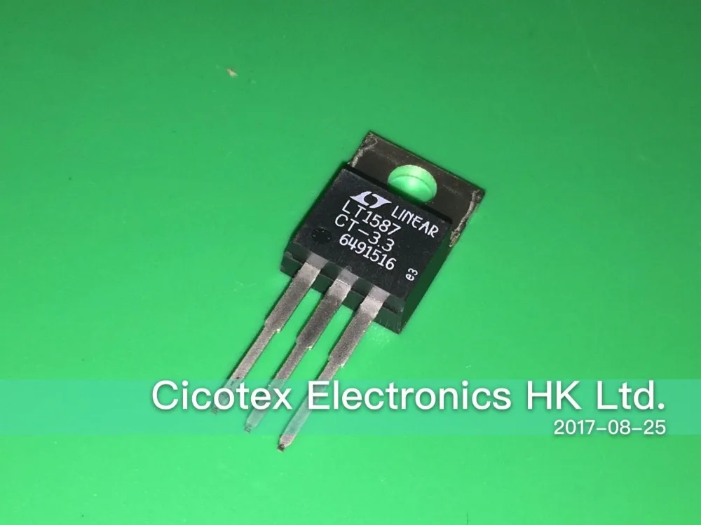 3 шт./лот LT1587CT-3.3 # PBF 1587 TO220-3 IC REG LINEAR V 3A TO220 | Строительство и ремонт