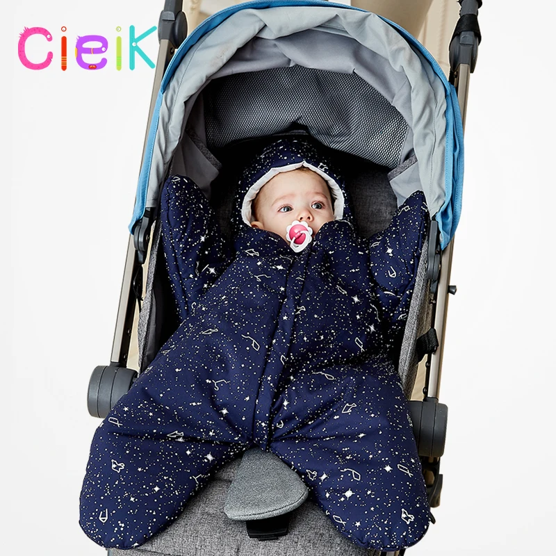 CieiK/детская одежда для сна хлопковая зимняя со звездами новорожденных мягкая