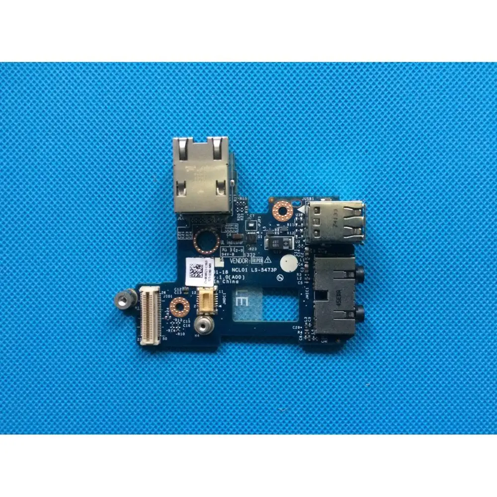 

Новые оригинальные аудиопорты KHKG5 0KHKG5, печатная плата NCL01 для Dell Latitude E6410, с разъемом USB/CN-0KHKG5, для Dell Latitude E6410