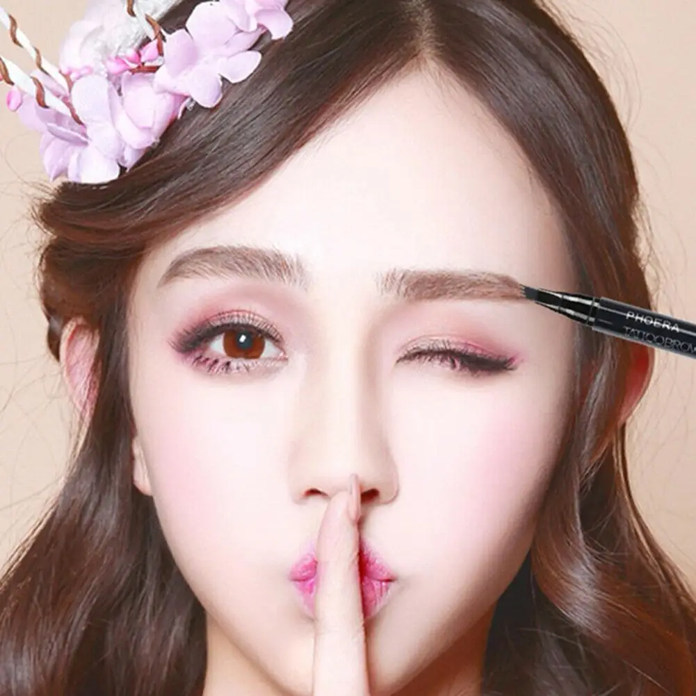 Microblading карандаш для бровей карандаш для татуировки стойкий Профессиональный тонкий эскиз жидкий карандаш для бровей водостойкий вилка