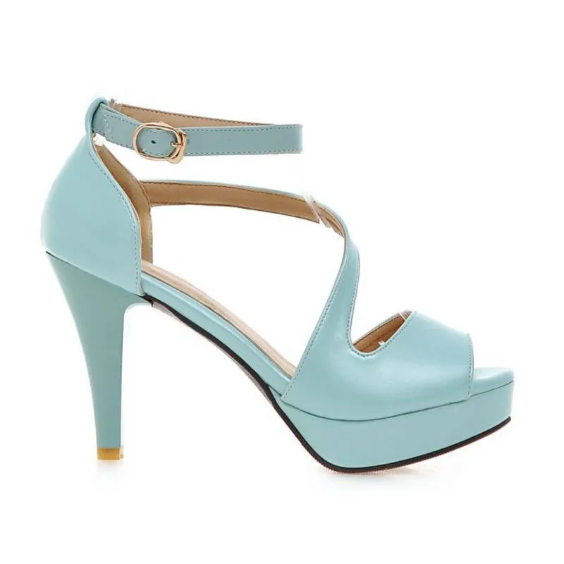 TAOFFENFashion/Размеры 33-43 женские летние сандалии-гладиаторы босоножки на высоком