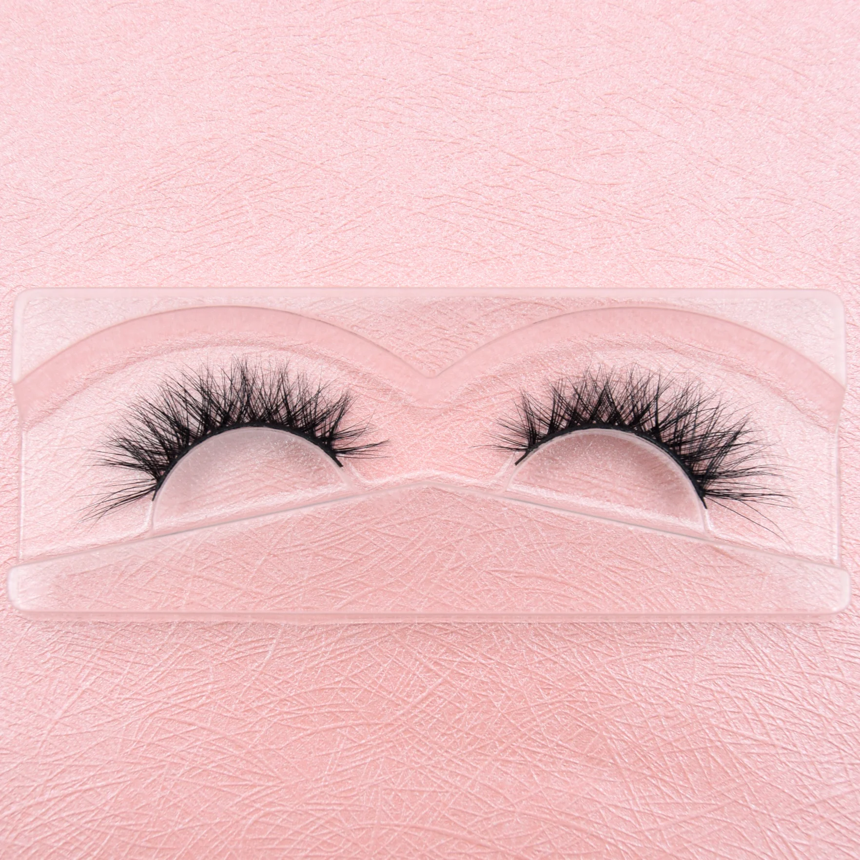 Норковые ресницы Visofree толстые конические искусственные длинные норковые