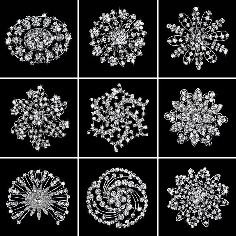 Невесты Дневники Очаровательная ювелирные изделия свадебный букет цветочным