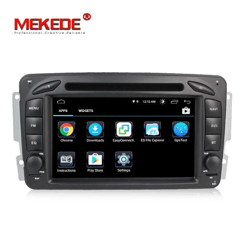 Подходит для Mercedes/Benz Clk W209/W203/W168/M/ML/W163/Viano/W639 Android 8,1 автомобильный dvd радио плеер Поддержка gps навигации