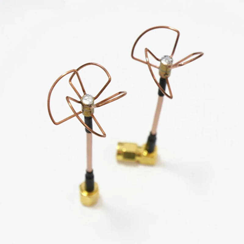 5 8 ГГц FPV Прямая Форма L образная внутренняя игла/внутреннее отверстие Cloverleaf